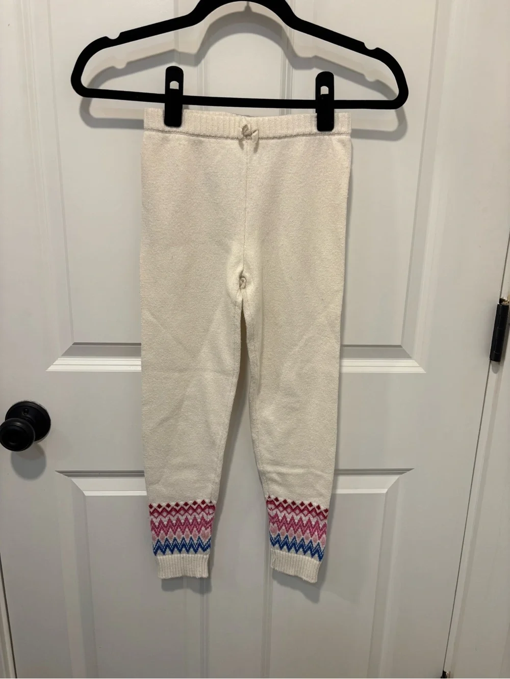 Janie and Jack Fair Isle Knit Sweater Legging Set Girls 8